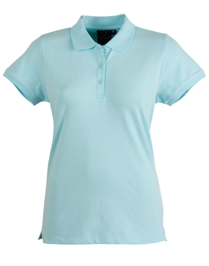 Picture of Winning Spirit, Ladies Cotton Stretch Polo